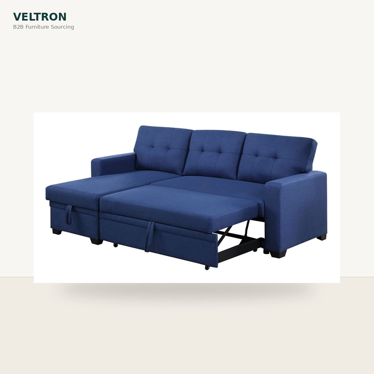 Fabric Sleeper Sectional Sofa Series