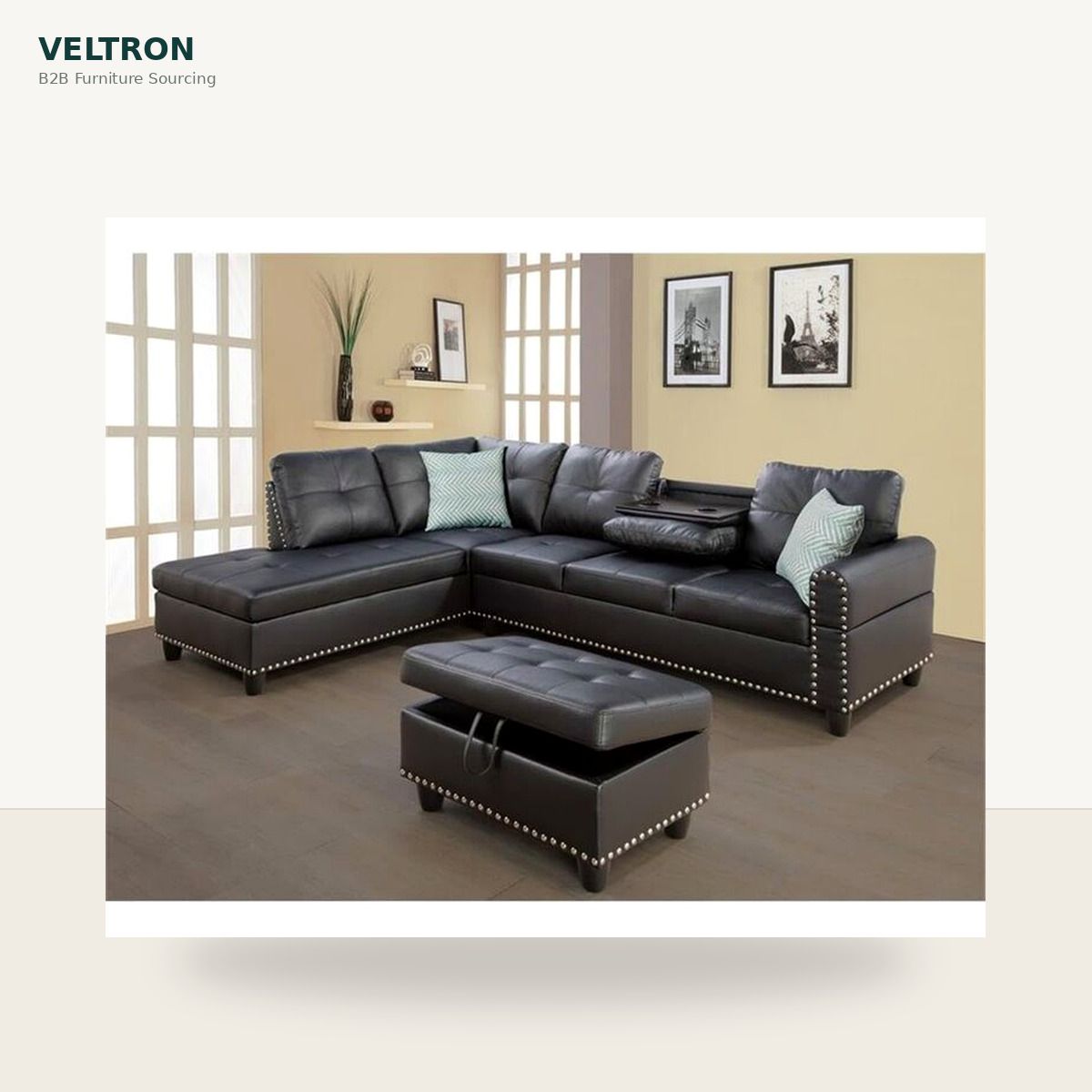 Leather Sectional Sofa Series