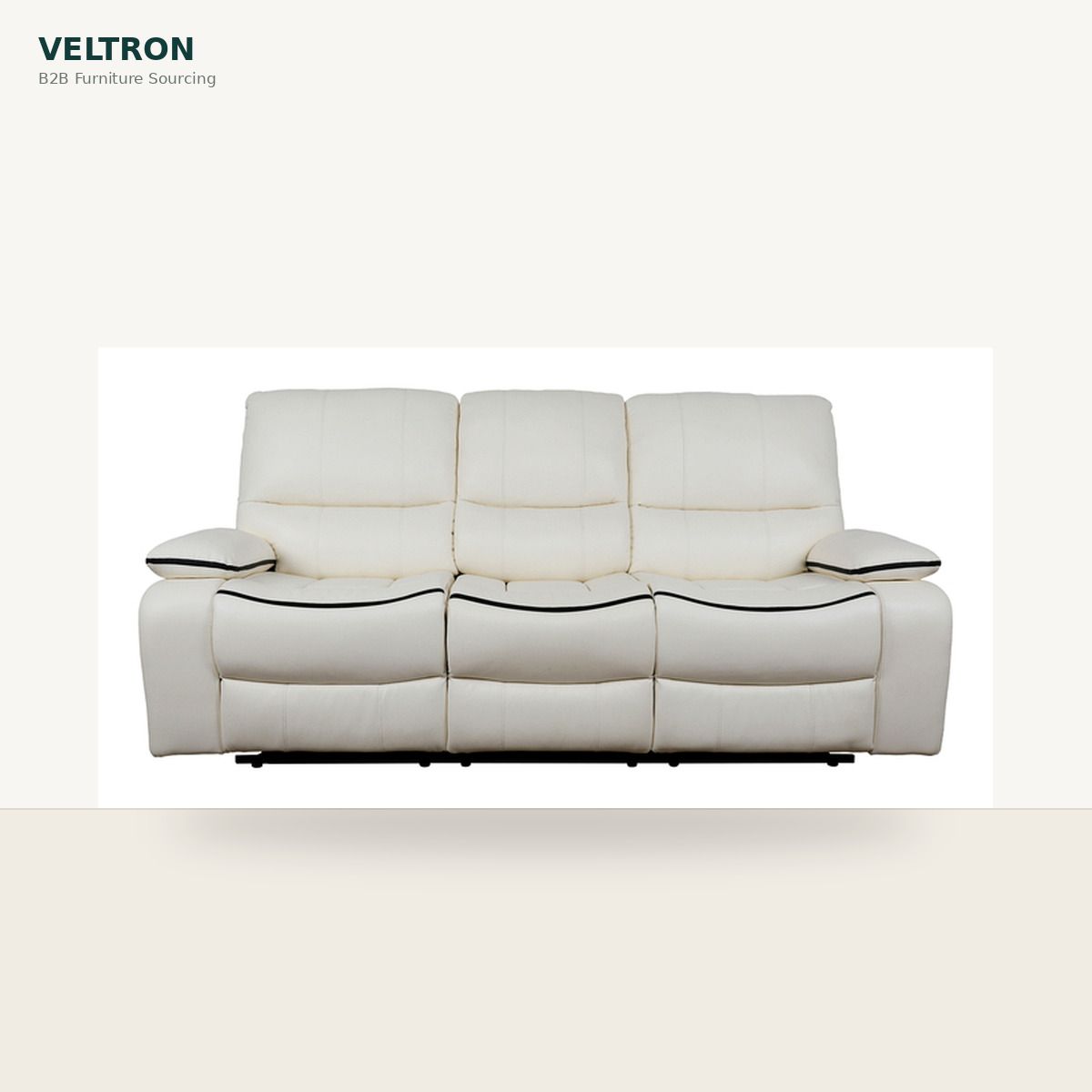 White Leather Sectional Sofa